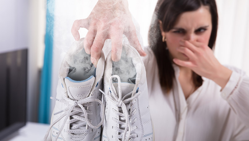 Want to get rid of smelly shoes?
